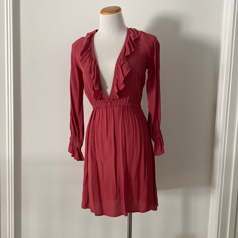 New with tag. Blaise dress. Color: Berry Size: S
